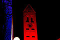 Probebeleuchtung 20.11.08, Kirche im Licht, ecclesia in lumine, aurum, sonnenkraft freising, stemmer, aurum, easy energy, ismaning, ismaning leuchtet, risinger, obermayr, klesius, pfarrgemeinderat, st johann baptist, christkindlmarkt, ismaning leuchtet, weihnachtsmarkt, lichtkunst, lichtinstallation, licht und Kunst, lichtmalerei, licht, Beleuchtung