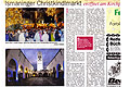 Münchner Merkur 05.12.2008, Kirche im Licht, ecclesia et lumine, klesius, aurum, sonnenkraft freising, easy energy, ismaning, ismaning leuchtet, risinger, obermayr,  pfarrgemeinderat, st johann bpbtist, christkindlmarkt, weihnachtmarkt,lichtkunst, ecclesia in lumine