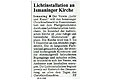 kirche im licht, klesius, ismaning leuchtet, risinger, obermayr, lichtkunst, lichtinstallation, lichtraum, Süddeutsche Zeitung 19.11.08